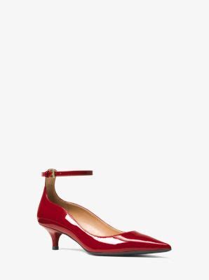 lisa patent leather pump michael kors|Michael Kors leather pump.